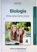 Biologia LO 4 Maturalne karty pracy zakres rozszerzony