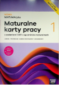 Nowa Matematyka Część 1 maturalne karty pracy z zadaniami CKE z egzaminów maturalnych liceum i technikum zakres podstawowy i rozszerzony