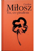 To co pisałem