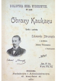 Obrazy Kaukazu kartki z podróży 1900 r.