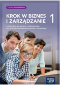Krok w biznesie i zarządzanie Klasa 1 Podręcznik Zakres rozszerzony