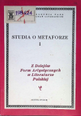 Studia o metaforze Tom I
