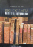 Bibliografia pamiętnika literackiego 1982 - 2002