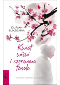 Kwiat wiśni i czerwona fasola