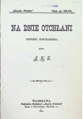 Na Dnie Otchłani, 1899r.