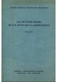 Das deutsche drama bis zur Mitte des 19. Jahrhunderts