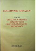 Lekcjonarz Mszalny Tom VII