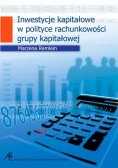 Inwestycje kapitałowe w polityce rachunkowości grupy kapitałowej