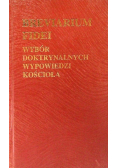 Breviarium fidei Wybór doktrynalnych wypowiedzi Kościoła