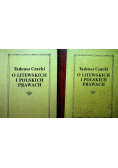 O litewskich i polskich prawach Tom 1 i 2
