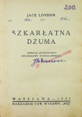 Szkarłatna Dżuma, 1927 r.