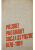 Polskie programy socjalistyczne 1878-1918