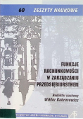 Funkcje rachunkowości w zarządzaniu przedsiębiorstwem