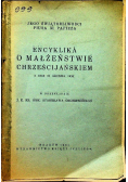 Encyklika o małżeństwie chrześcijańskiem, 1931 r.