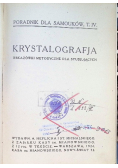 Krystalografja  1924 r.