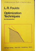 Optimization Techniques