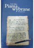 Tajber Pisma wybrane Tom I