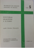 Pontyfikał krakowski z XI wieku