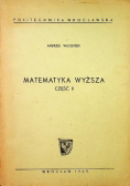 Matematyka wyższa Tom II