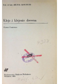 Kleje i klejenie drewna