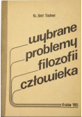 Wybrane problemy filozofii człowieka
