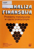 Analiza finansowa Problemy metodyczne w ujęciu praktycznym