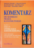 Komentarz do kodeksu prawa kanonicznego Tom III