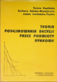 Teoria podejmowania decyzji przez podmioty rynkowe