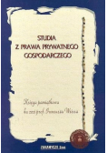 Studia z prawa prywatnego gospodarczego