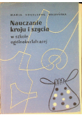 Nauczanie kroju i szycia w szkole ogólnokształcącej