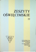 Zeszyty oświęcimskie Nr 22 / 98