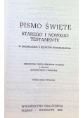 Pismo Święte Starego i Nowego Testamentu