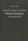Literatura i uwagi do wersetów Pisma Świętego