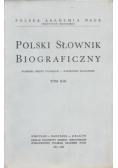 Polski słownik biograficzny Tom XIII