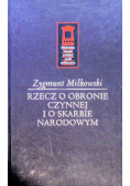 Rzecz o obronie czynnej i o skarbie narodowym