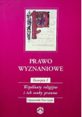 Prawo Wyznaniowe Excerpta I