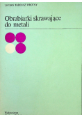 Obrabiarki skrawające do metali