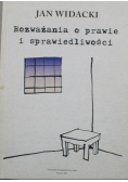 Rozważania o prawie i sprawiedliwości