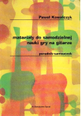 Materiały do samodzielnej nauki gry na gitarze. Poradnik-samouczek