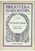 Tacyt Wybór pism
