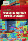Nowoczesne koncepcje i metody zarządzania