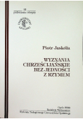 Wyznania chrześcijańskie bez jedności z Rzymem