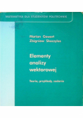 Elementy analizy wektorowej Teoria przykłady zadania