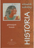 Słownik szkolny Historia