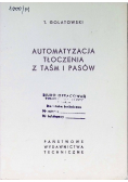 Automatyzacja tłoczenia z taśm i pasów