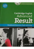 Cambridge English Advanced Result workbook resource pack with key