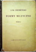 Formy Muzyczne Tom I