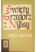 Grzegorz z Nyssy Wybór pism