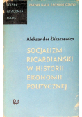 Socjalizm ricardiański w historii ekonomii politycznej