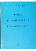 Pisma polonistyczne i slawistyczne